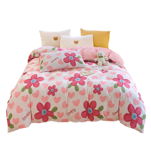 100%全棉单件被套1.8m纯棉被罩200x230cm单双人被150x200学生宿舍