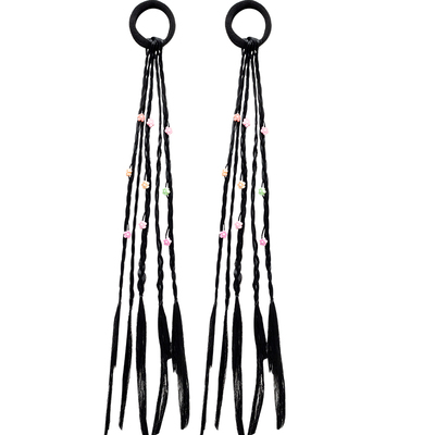 儿童假发辫子发圈甜酷拳击辫