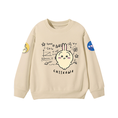 NASA联名吉伊卡哇乌萨奇圆领卫衣