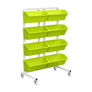 立体多层种菜神器封闭阳台庭院地面草莓蔬菜盆种植花架落地式带轮