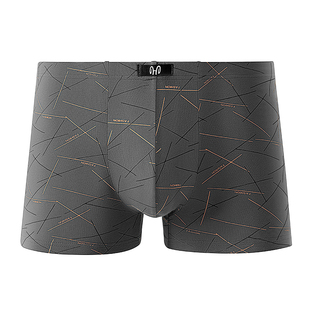 恒源祥平角裤男士内裤纯棉宽松高弹力四角裤运动透气抗菌舒适男款