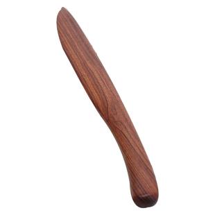 荣宝斋宣纸裁纸刀未开刃红木实木裁剪文房四宝包邮书法国画用品仿瓷裁纸刀