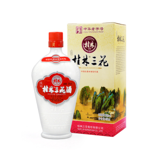 桂林特产珍品桂林三花酒1瓶X450ML 38度白酒中度米酒产米香型粮食
