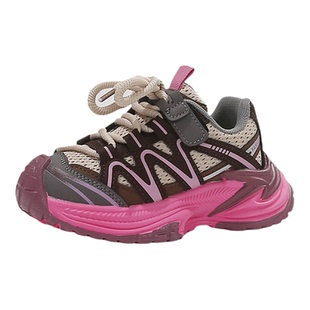 女童运动鞋网面儿童老爹鞋女孩2026春秋新款透气网鞋女款大童鞋子