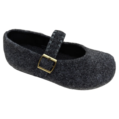 毛呢鞋高级感女加绒单鞋保暖棉鞋