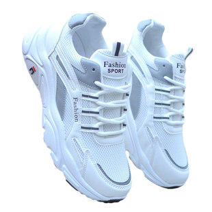 鞋子男款冬季加绒保暖2025新款潮流百搭小白旅游休闲鞋男士运动鞋