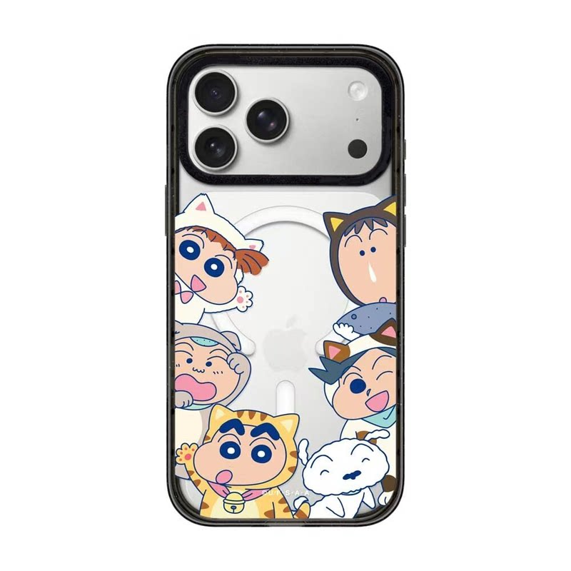 【韩国代购】新款小新春日防卫环绕适用iphone18/17promx手机壳苹果16/15pro外壳苹果14/13磁吸Magsafe高级18