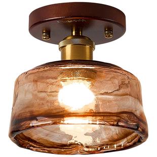 箭牌走廊过道灯简约现代玄关阳台吸顶灯护眼全光谱原木奶油灯合集