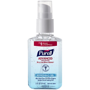 普瑞来Purell免洗洗手液 原装进口净手消毒凝胶 便携装2件套