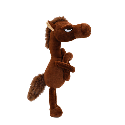 小红书同款2026年天选黑马公仔玩偶马年迎好运毛绒红马抱枕送损友