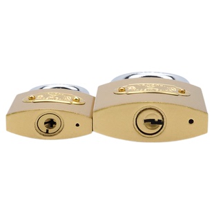 十字挂锁宿舍柜子锁通开锁挂锁大门防盗锁8把钥匙锁通用锁具小锁