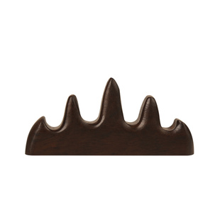 梅林笔庄毛笔笔搁创意笔山搁置笔架质桌面新中式书法用具创意摆件学生放毛笔的笔托文房四宝笔台毛笔架子