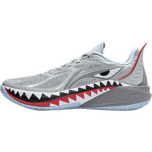 李宁童鞋篮球鞋男大童新款音速音速12轻量不易变形防滑运动鞋