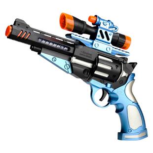 喷雾声光沙漠之鹰手枪儿童玩具枪男孩电动仿真喷火男童新款格洛克