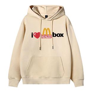 RRR123 X CPFM连帽卫衣男2025秋季美式重磅宽松休闲外套男生ins