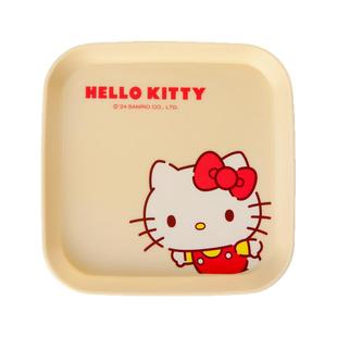 三丽鸥Hello Kitty美乐蒂酷洛米大耳狗塑料骨碟可爱卡通水果盘子