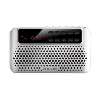 飞利浦插卡音箱收音机迷你随身听