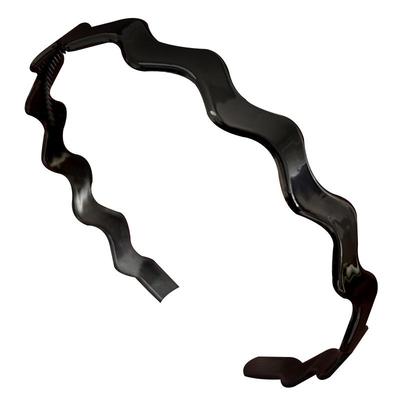 简约塑料洗脸发箍黑色头箍