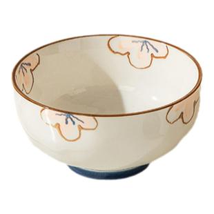 高颜值陶瓷吃饭碗日式米饭碗10个装家用2026新款特别好看的小碗