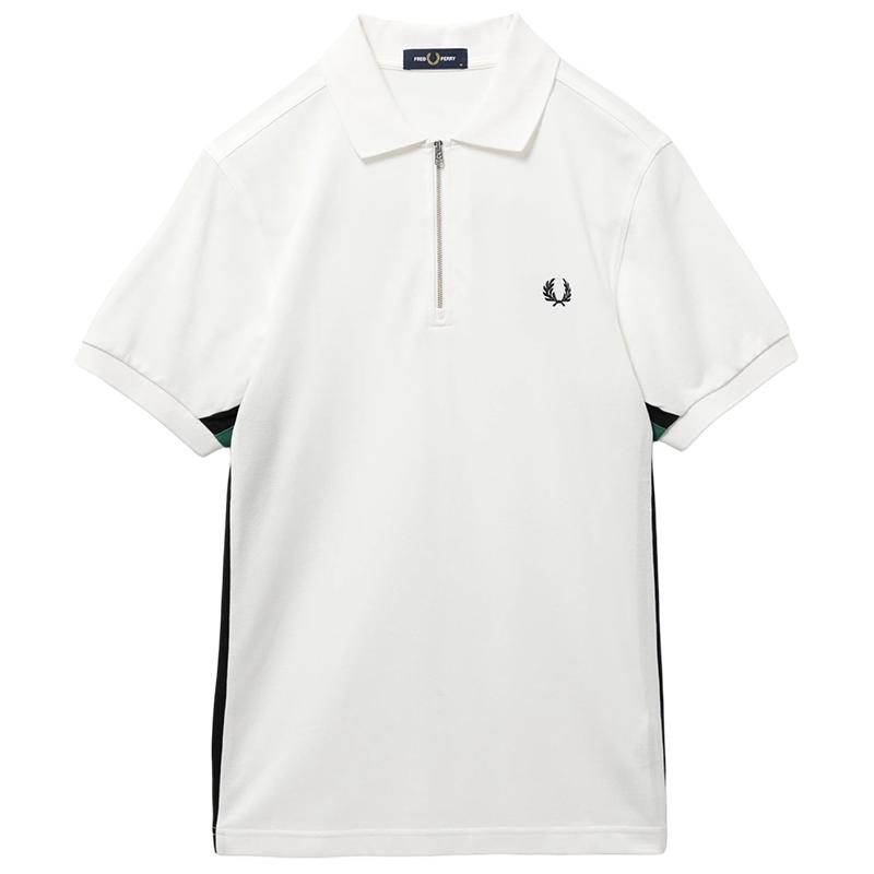 FREDPERRY半拉链polo衫清爽活力