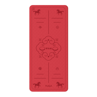 瑞马纳福拜年磕头红包专用垫瑜伽垫女士健身垫家用防滑减震静音垫