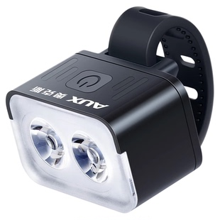 奥克斯儿童自行车灯夜骑灯夜间骑行灯前灯尾灯单车夜行照明平衡车