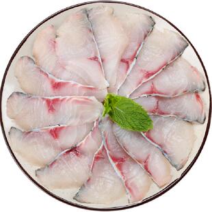 钓鱼记广东脆肉罗非鱼片鲷鱼免浆免洗水煮火锅食材半成品250g*5袋