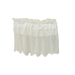 2025小众白色蕾丝屁帘半身裙女春夏季叠穿时尚百搭甜美高级感外搭