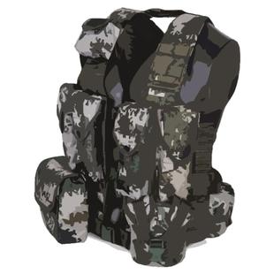 户外装具战术背心防弹衣马甲装备携行具配件透气多功能06战术背心
