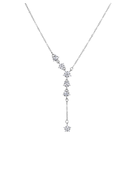 「绚丽之星」纯银s999星星项链女款2025新款足银党生日礼物女生