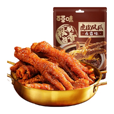 百草味虎皮凤爪零食