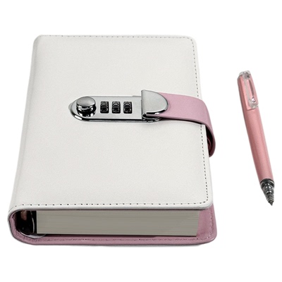 A6密码锁笔记本日记本高颜值本子