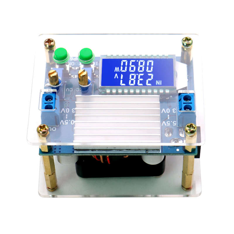 DP60 60W6A大功率可调升降压电源模块太阳能充电长柄调节显示外壳