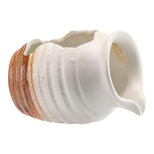 循环流水陶瓷生态缸美观养鱼开口罐流水陶罐过滤配件庭院花园造景