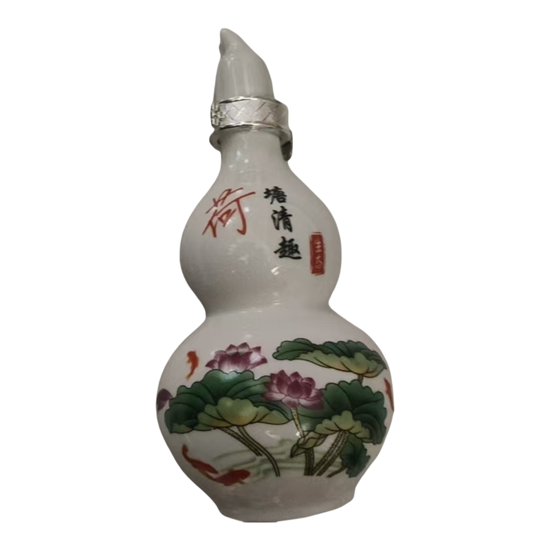 葫芦酒500ml1整箱陶瓷瓶装53度纯粮食酒白酒高度原浆酒清香型白酒