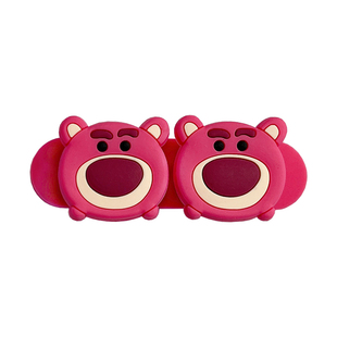 卡通硅胶桌面数据线磁吸固定器耳机线理线器整理充电线可爱收纳器