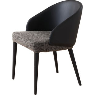 办公会客接待洽谈椅子凳子扶手椅 家用吃饭餐椅 店铺前台椅接待椅