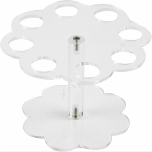 蛋筒架子冰淇淋展架威化脆筒架雪糕架透明亚克力烘焙甜品台展示架