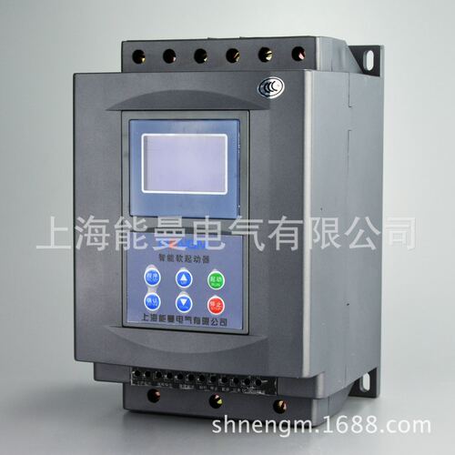 能曼电气NMJR6-55KW,660V电机软起动器内置旁路大液晶屏中文显示