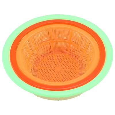 塑料篮子圆形小号洗菜玩具配菜