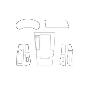 马自达3昂克赛拉内饰保护膜EZ6CX30/CX5中控贴导航屏幕钢化膜改装