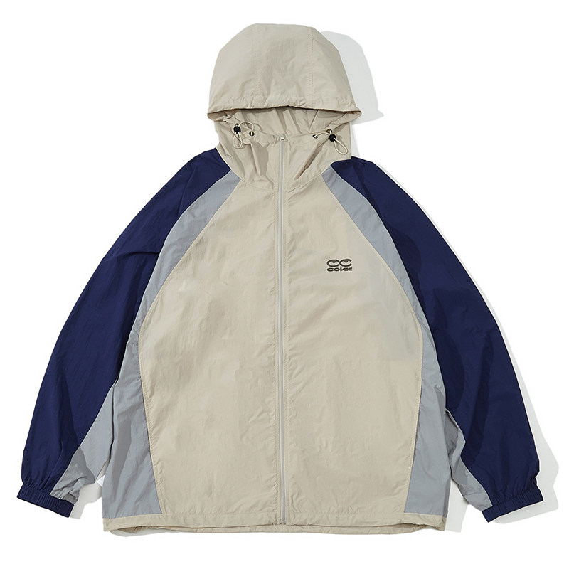 复古撞色防晒服CONKLAB