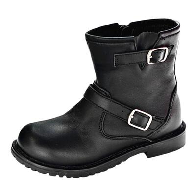 贝然马丁靴秋冬季牛皮靴小牛皮靴