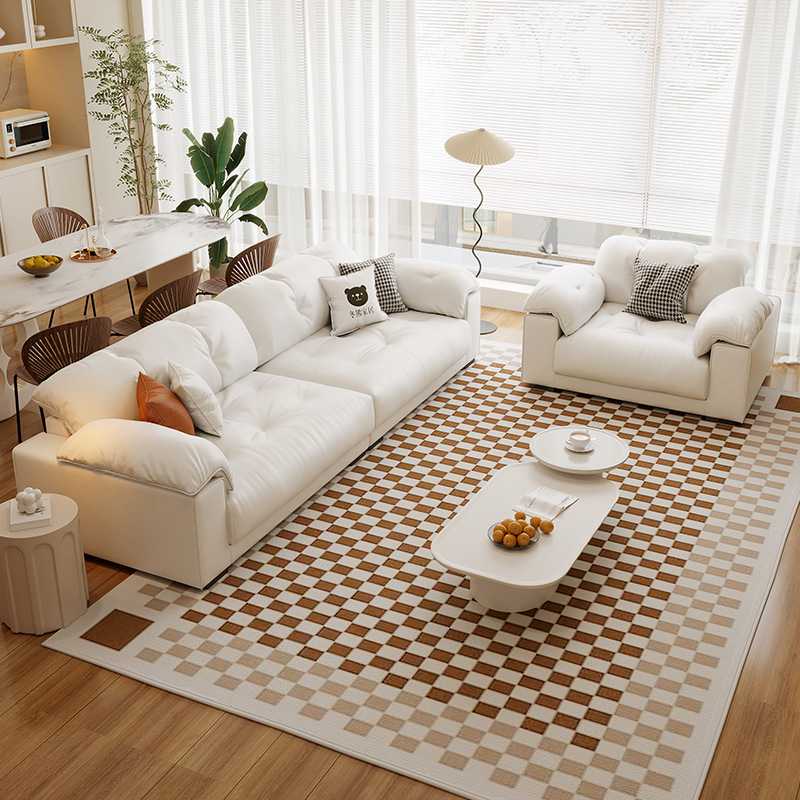 包邮北欧现代云朵沙发棉花深风小户型真皮大坐奢糖轻奶油客厅沙发