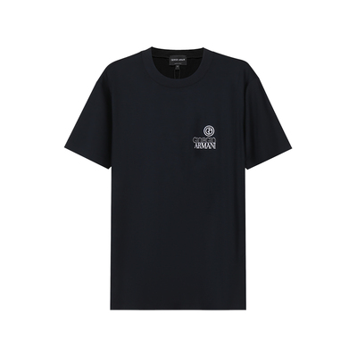 自营圆领短袖T恤阿玛尼
