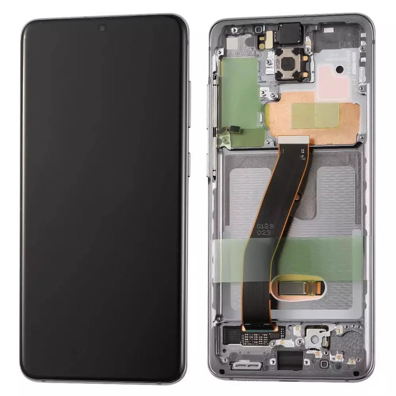适用三星S20 S20+S20U原装S21Ultra G9910G9960G9980带框屏幕总成