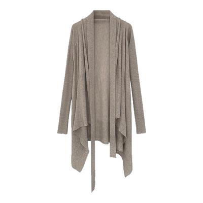 拉夏贝尔秋季慵懒风长袖针织开衫