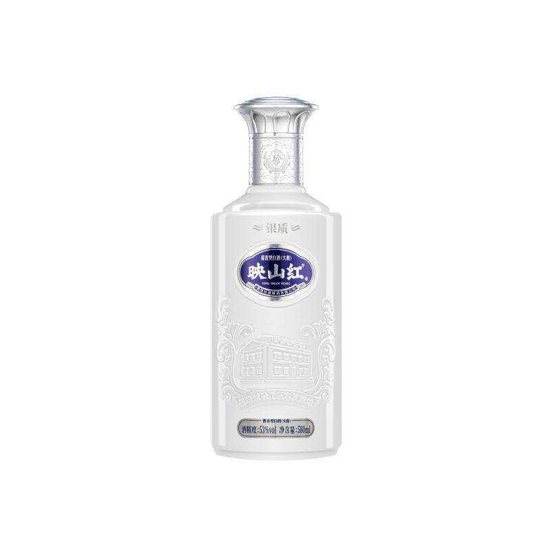 【重磅新品加量不加价】珍酒映山红银质53度纯粮酱香型白酒580ml
