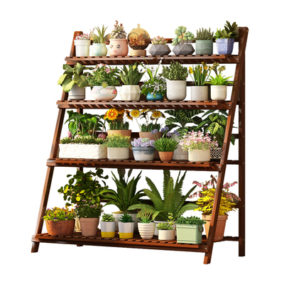 阳台专用可折叠花架置物架