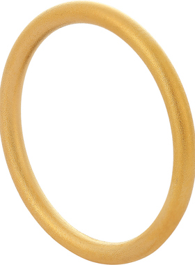 古法沙金细版磨砂戒指高级感指环